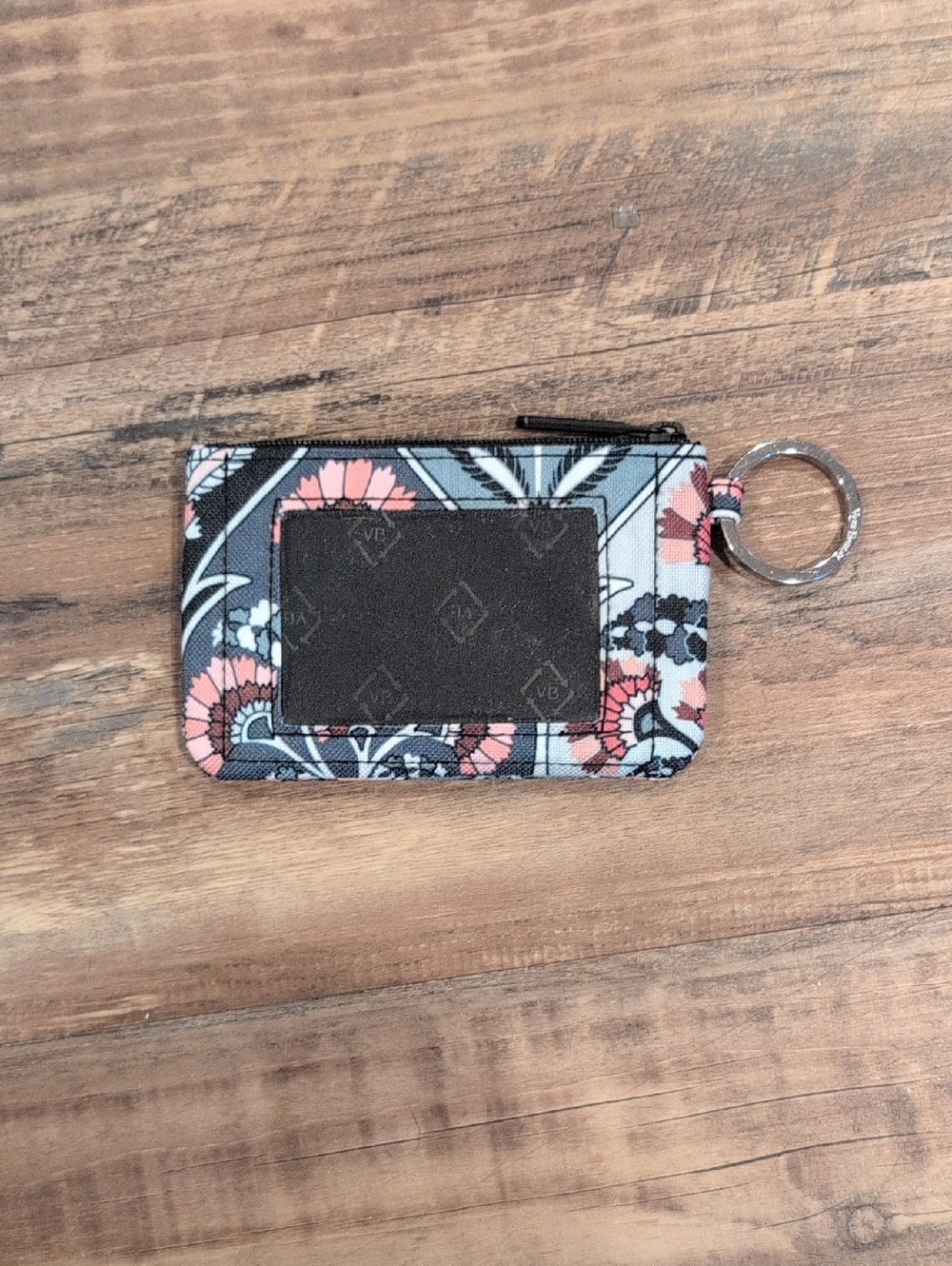 Vera Bradley Card Holder Keychain Wallet